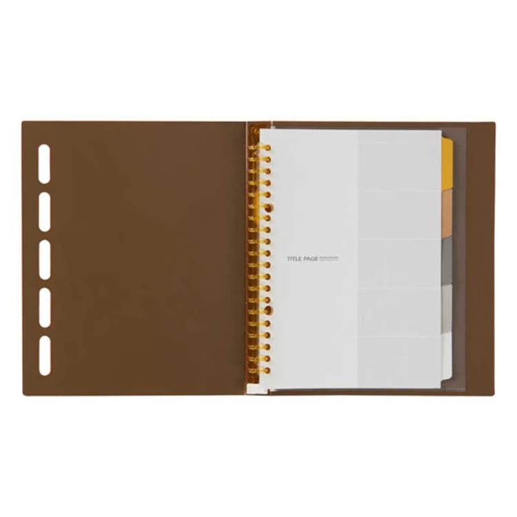 Segregator Maruman CLARTE A5 | Brązowy - Image 3