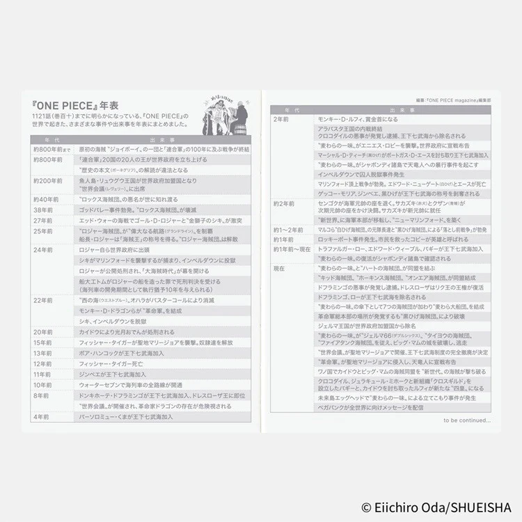 Kalendarz dzienny Hobonichi Techo 2026 | One Piece | Edycja japońska | A6 - Image 10