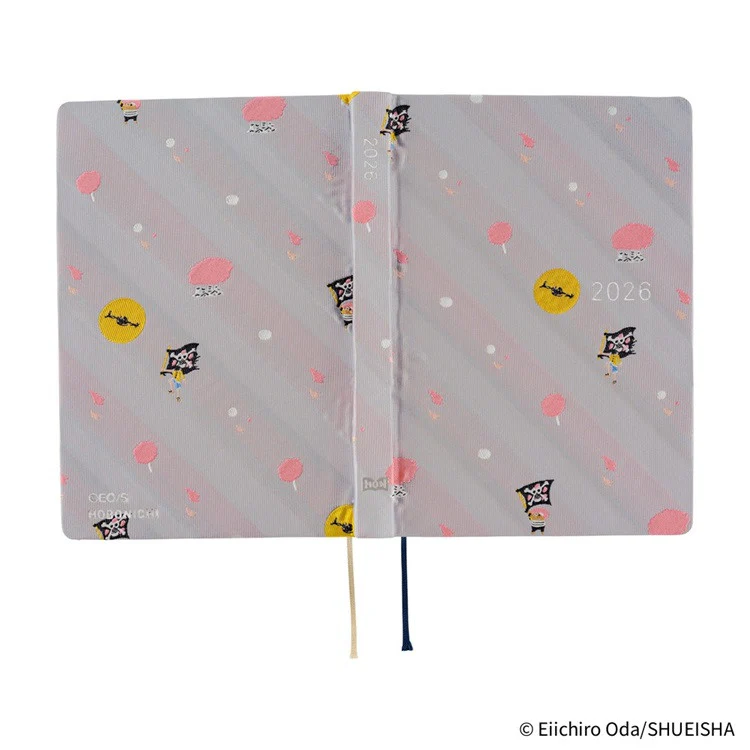 Kalendarz dzienny 2026 Hobonichi Hon A6 | One Piece: Hiriluk's Cherry Blossoms | Edycja japońska - Image 3