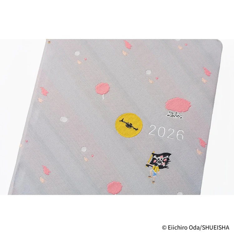 Kalendarz dzienny 2026 Hobonichi Hon A6 | One Piece: Hiriluk's Cherry Blossoms | Edycja japońska - Image 4