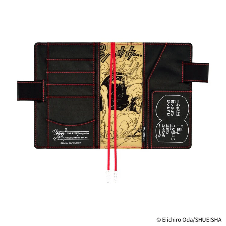 Okładka na kalendarz Hobonichi Techo A6 | One Piece: Straw Hat Luffy (Black) - Image 10