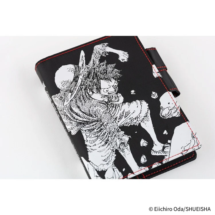 Okładka na kalendarz Hobonichi Techo A6 | One Piece: Straw Hat Luffy (Black) - Image 4