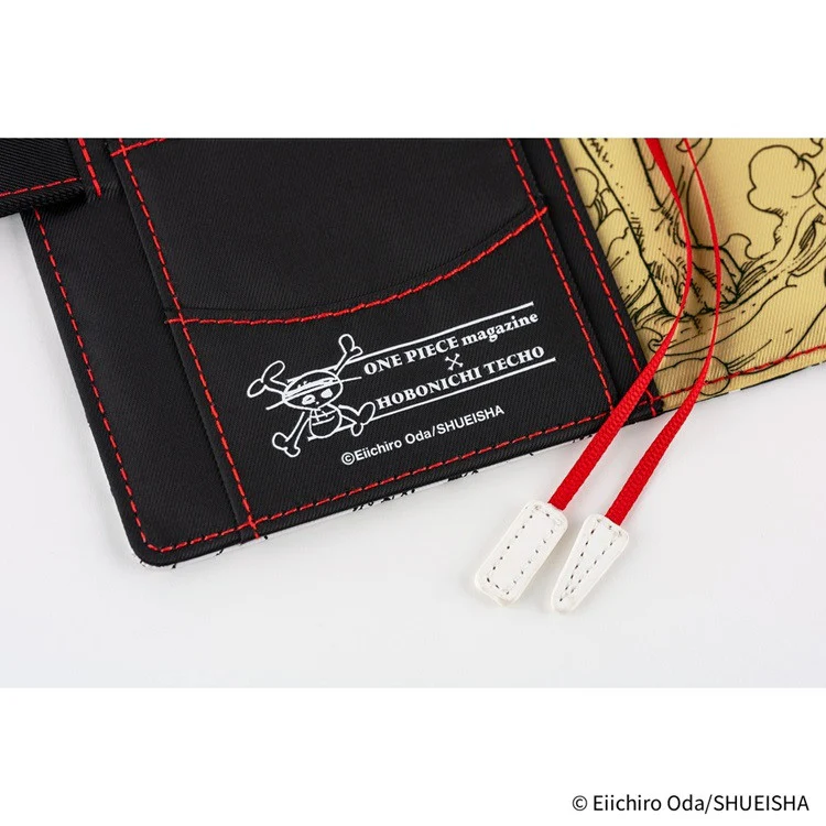 Okładka na kalendarz Hobonichi Techo A6 | One Piece: Straw Hat Luffy (Black) - Image 6