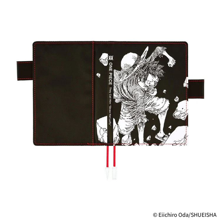 Okładka na kalendarz Hobonichi Techo A6 | One Piece: Straw Hat Luffy (Black) - Image 9
