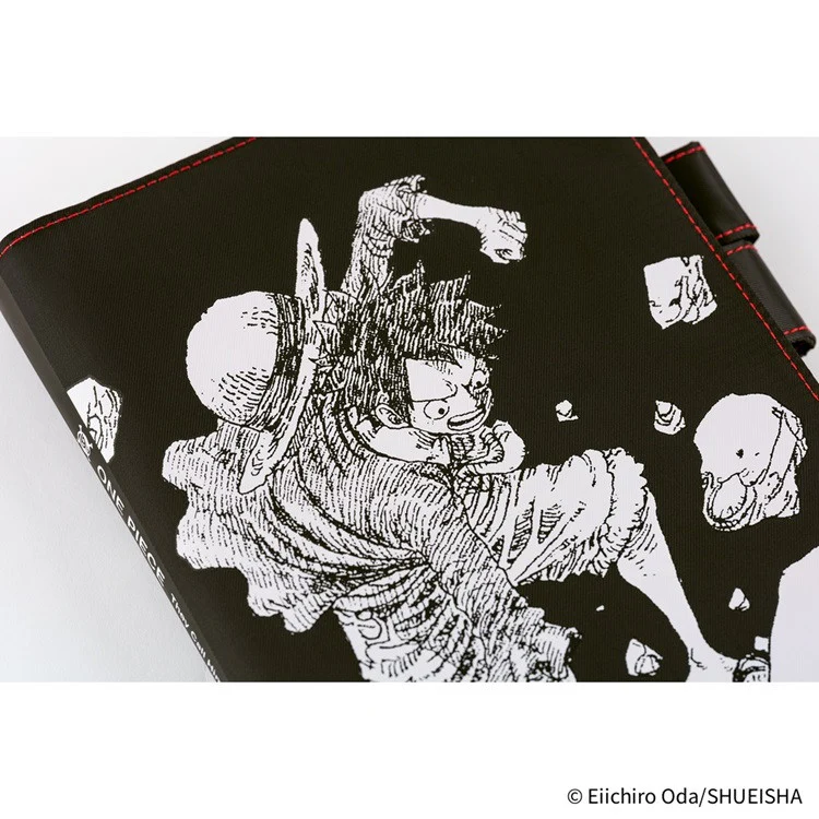 Okładka na kalendarz Hobonichi Techo A5 | One Piece: Straw Hat Luffy (Black) - Image 6