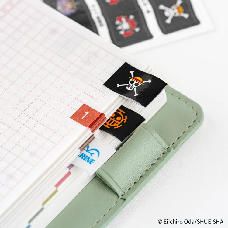 Naklejki indeksujące Hobonichi | One Piece: Pirate Flag - Image 4