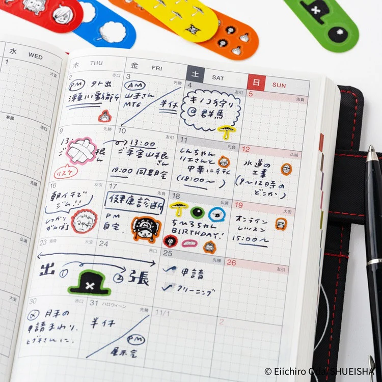 Zestaw naklejek Hobonichi | One Piece: Chopper's Techo First Aid Kit - Image 5