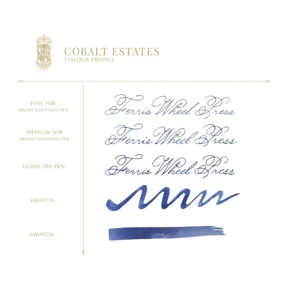 Atrament Ferris Wheel Press | Cobalt Estates 38 ml - Image 3