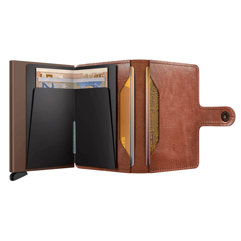 Portfel SECRID Miniwallet Vintage | Cognac - Image 2