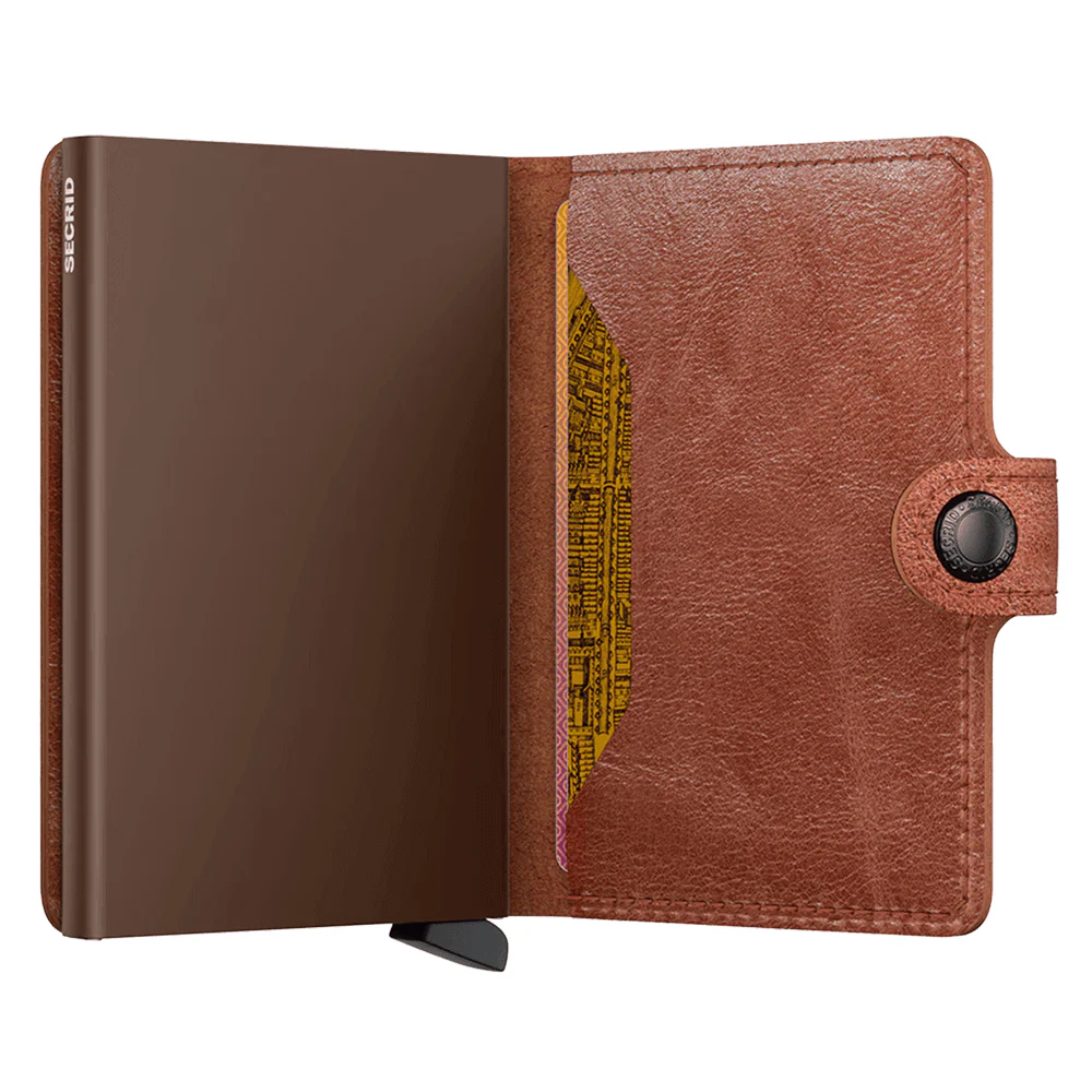Portfel SECRID Miniwallet Vintage | Cognac - Image 4