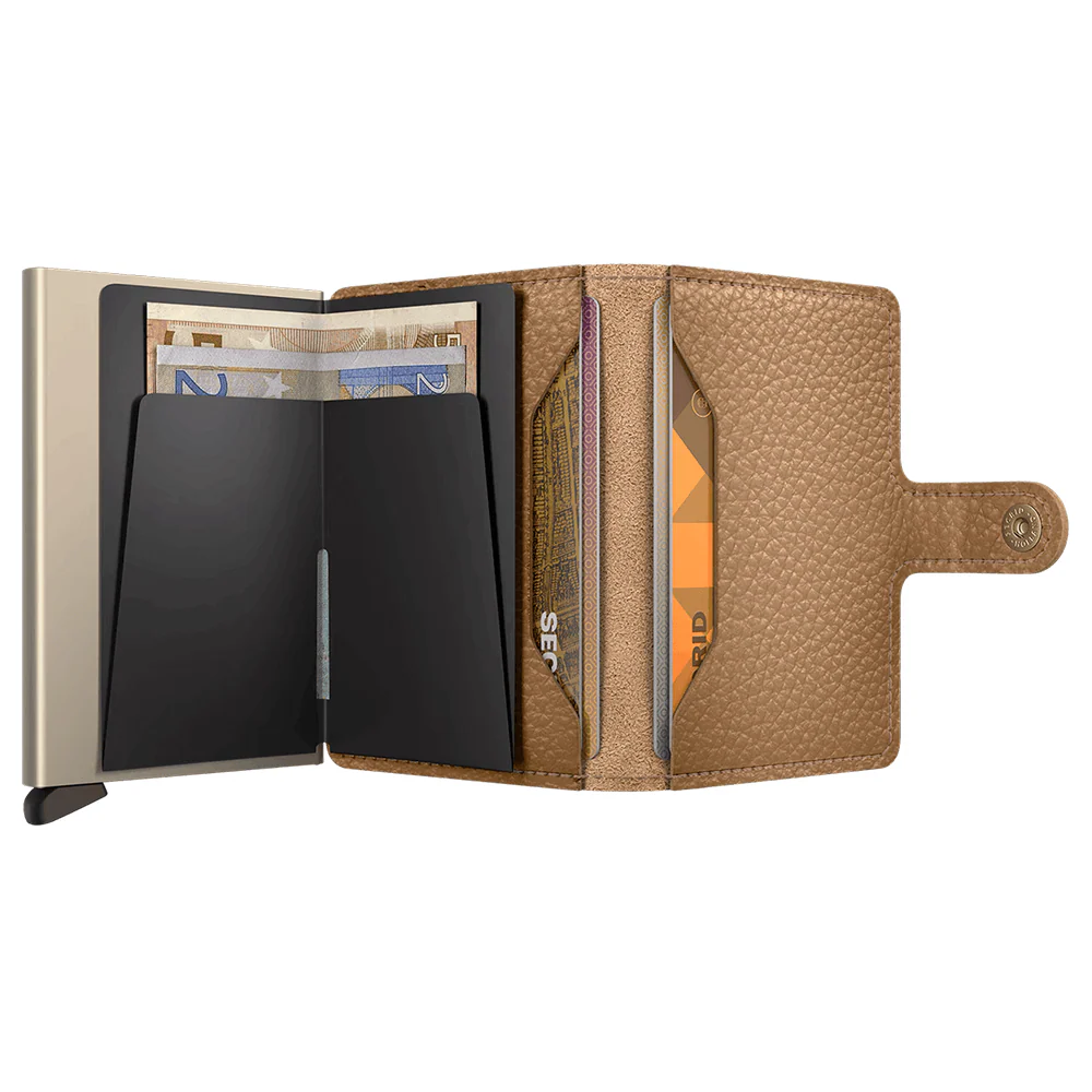 Portfel SECRID Miniwallet Pebble | Cappuccino - Image 2