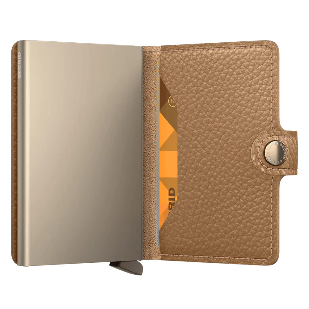 Portfel SECRID Miniwallet Pebble | Cappuccino - Image 4