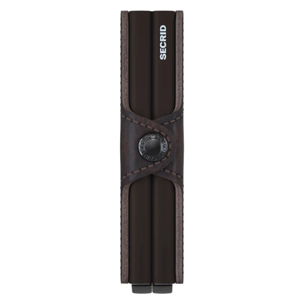 Portfel SECRID Twinwallet Vintage | Chocolate - Image 3