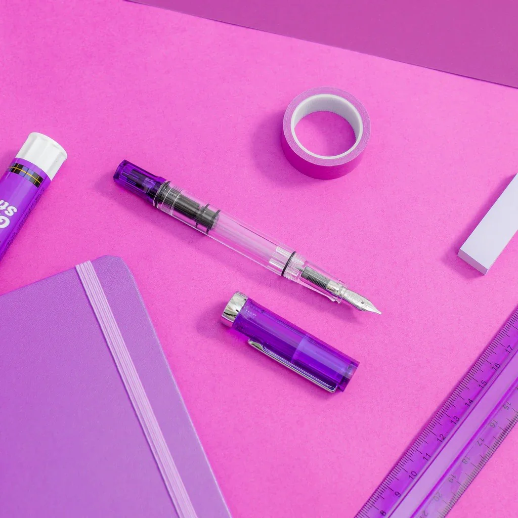 Pióro wieczne TWSBI ECO | Transparent Purple - Image 5