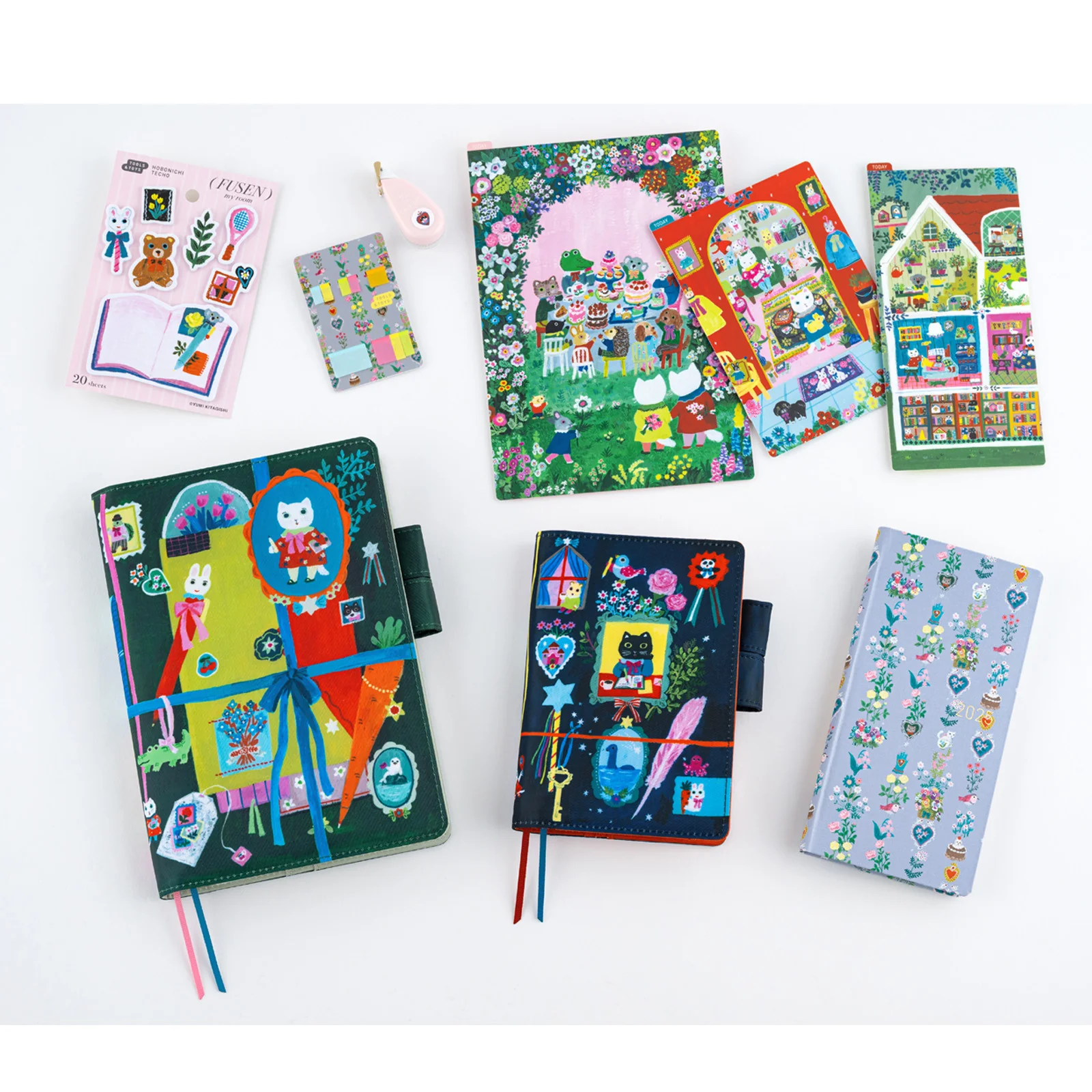 Liniuszek Hobonichi A5 | Yumi Kitagishi: In the Garden - Image 2