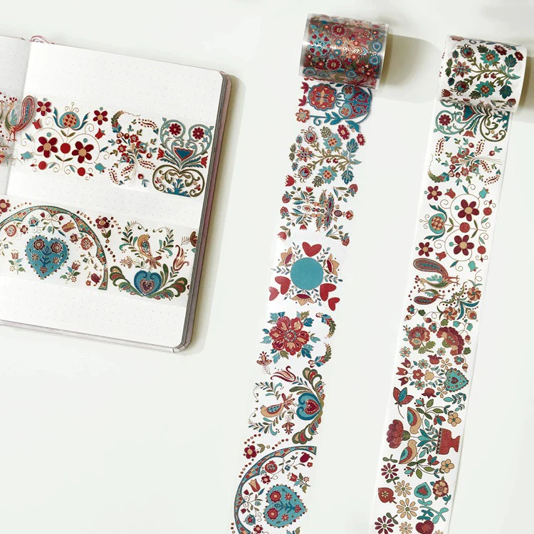 Taśma Washi | Kwiatowa mozaika - Image 2