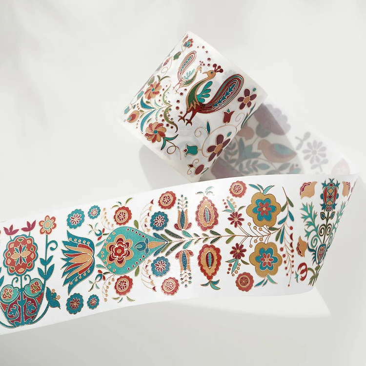 Taśma Washi | Kwiatowa mozaika - Image 3