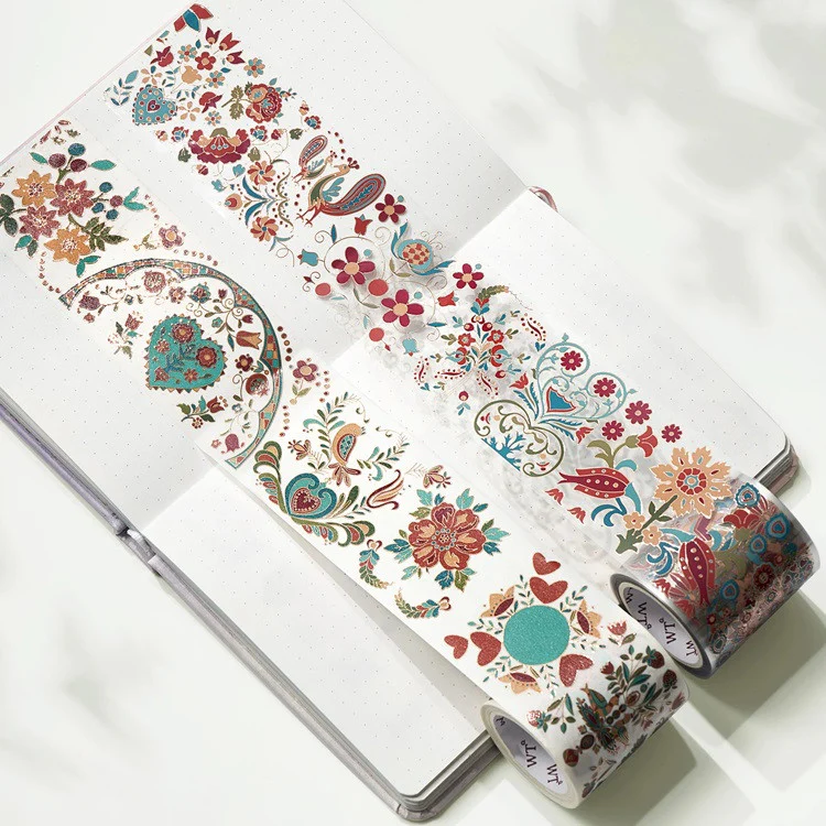 Taśma Washi | Kwiatowa mozaika - Image 6