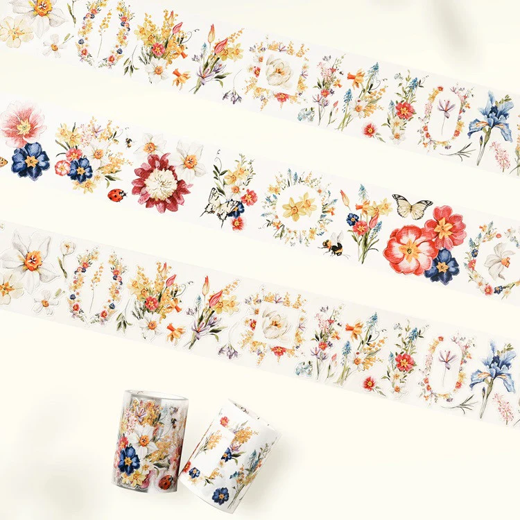 Taśma Washi Pre-Cut | Słoneczna Łąka - Image 2