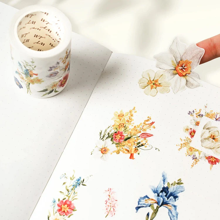 Taśma Washi Pre-Cut | Słoneczna Łąka - Image 3