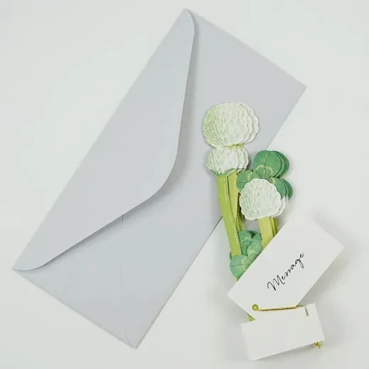 Kartka okolicznościowa 3D Blooming mini | Koniczyna - Image 3