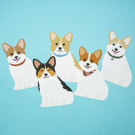 Karteczki memo | Corgi - Image 6