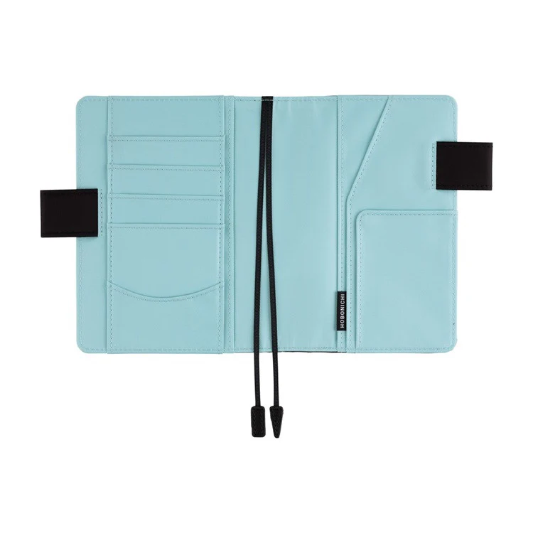 Okładka na kalendarz Hobonichi Techo A6 | Colors: Black x Clear Blue - Image 3
