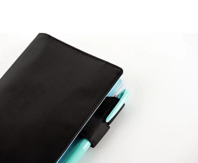 Okładka na kalendarz Hobonichi Techo A6 | Colors: Black x Clear Blue - Image 4