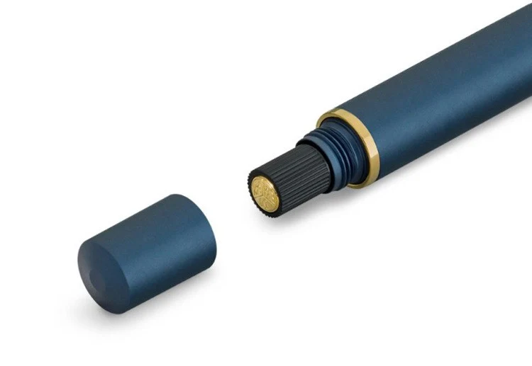 Zestaw Pióro wieczne Kaweco AL Sport Piston + Atrament | Granatowy - Image 6