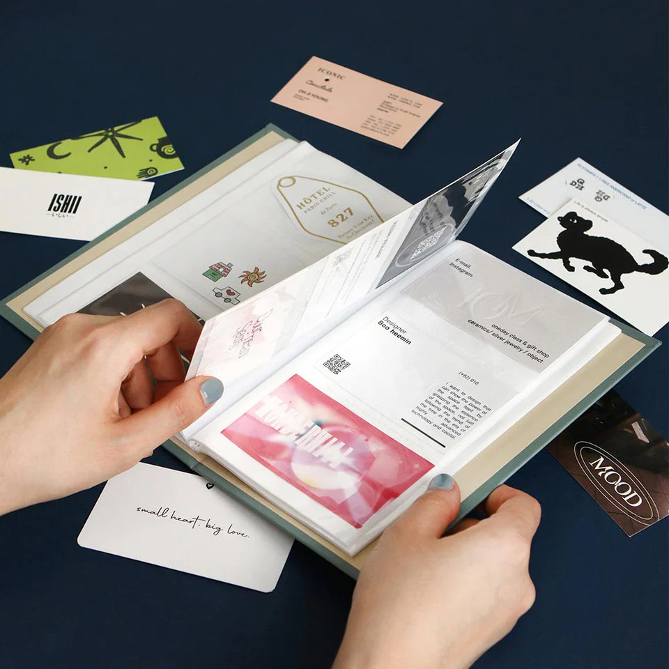 Album ICONIC Flow Business Card Book - Image 4