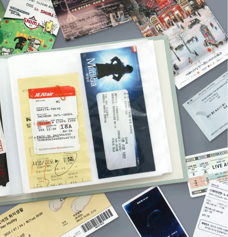 Album na bilety ICONIC Moment Ticket Book - Image 5