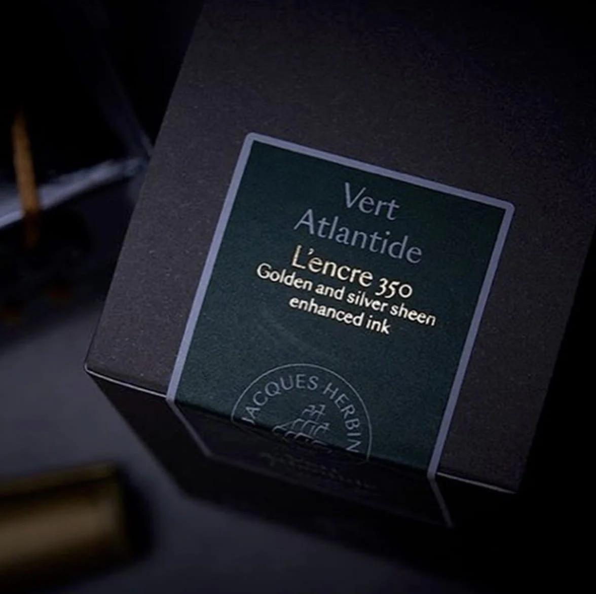 Atrament 350th  J. Herbin 50 ml | Vert Atlantide - Image 3