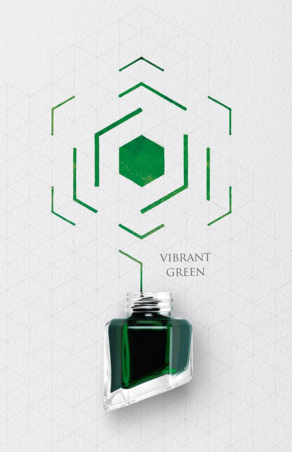 Atrament Caran D'Ache Chromatics 50 ml | Vibrant Green - Image 4