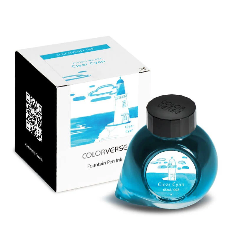 Atrament Colorverse Project Ink | Clear Cyan - Image 2