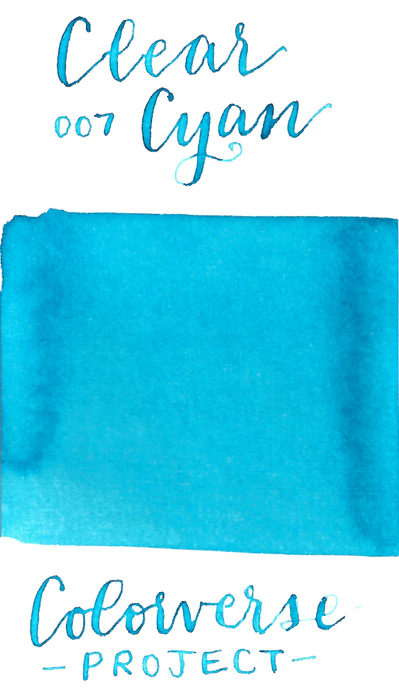 Atrament Colorverse Project Ink | Clear Cyan - Image 4