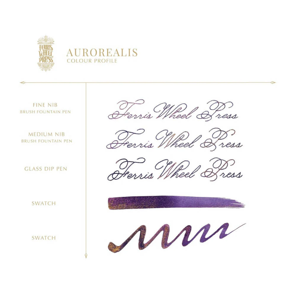 Atrament Ferris Wheel Press | Aurorealis 38 ml - Image 3