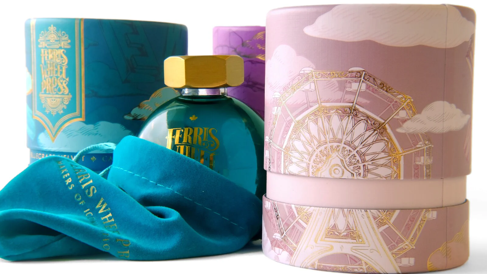 Atrament Ferris Wheel Press | Blue Cotton Candy 85 ml - Image 3