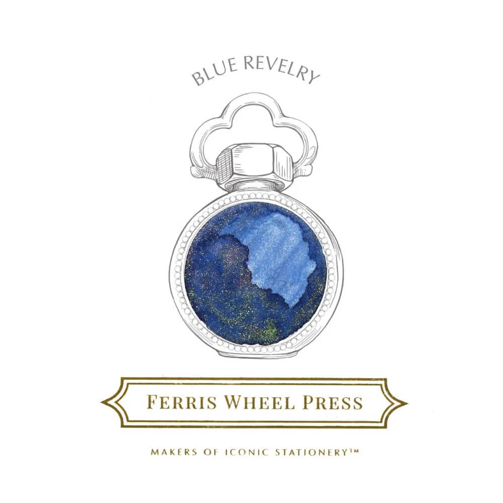Atrament Ferris Wheel Press | Blue Revelry 38 ml - Image 2