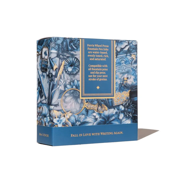 Atrament Ferris Wheel Press | Bluebell Brushstrokes 38 ml - Image 4