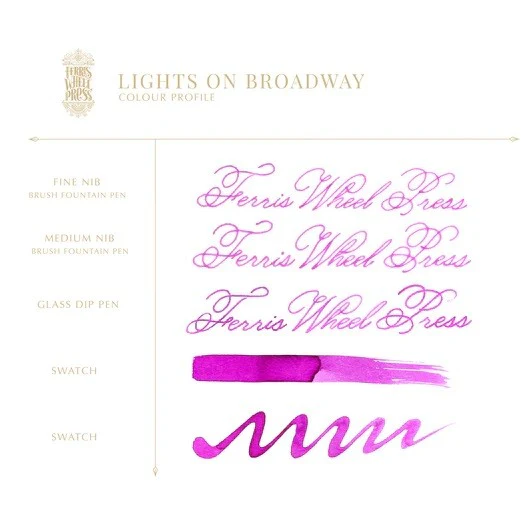 Atrament Ferris Wheel Press New York Collection| Lights on Broadway 38 ml - Image 3