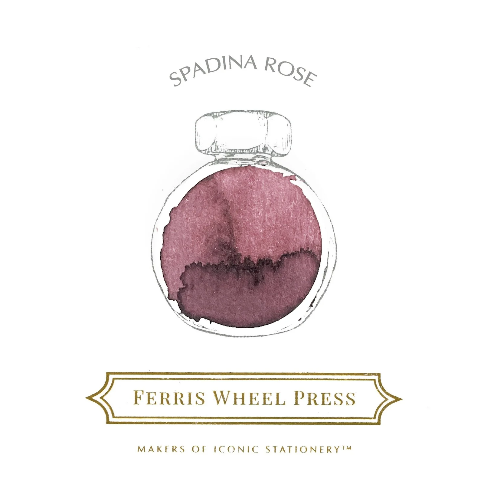 Atrament Ferris Wheel Press | Spadina Rose 38 ml - Image 2