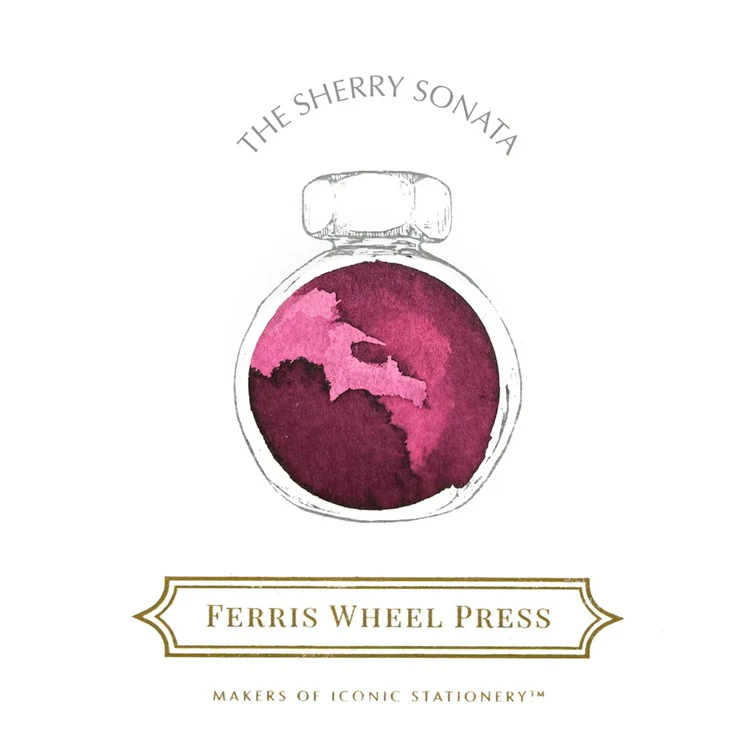Atrament Ferris Wheel Press | The Sherry Sonata Ink 38 ml - Image 2