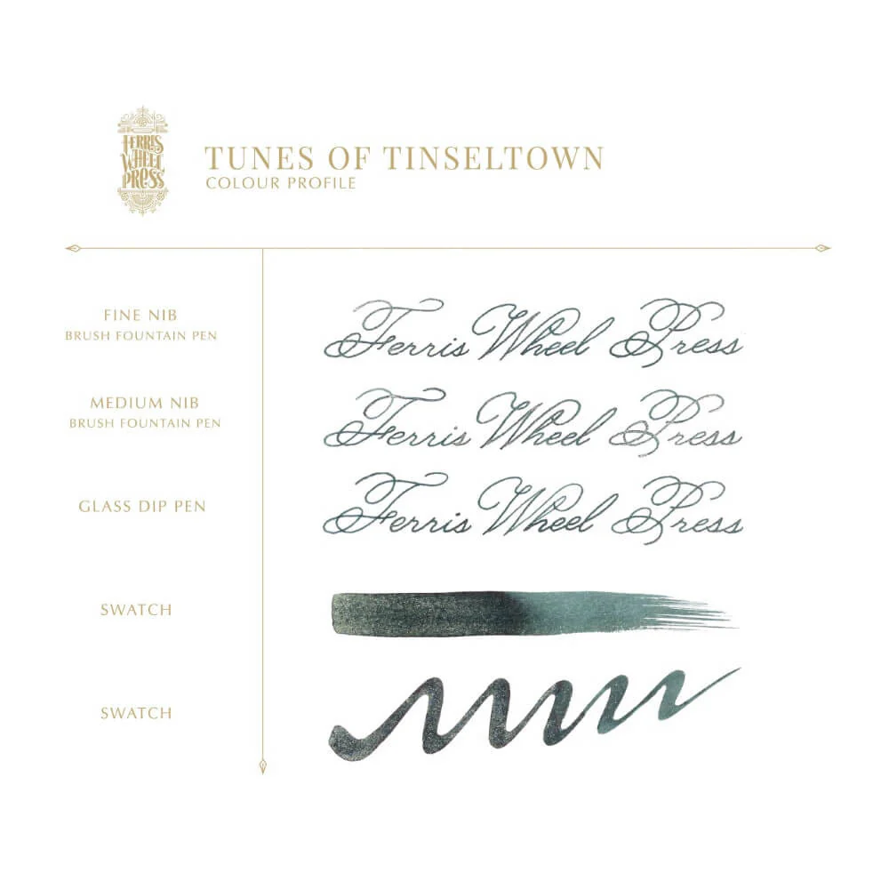 Atrament Ferris Wheel Press | Tunes of Tinseltown 38 ml - Image 3