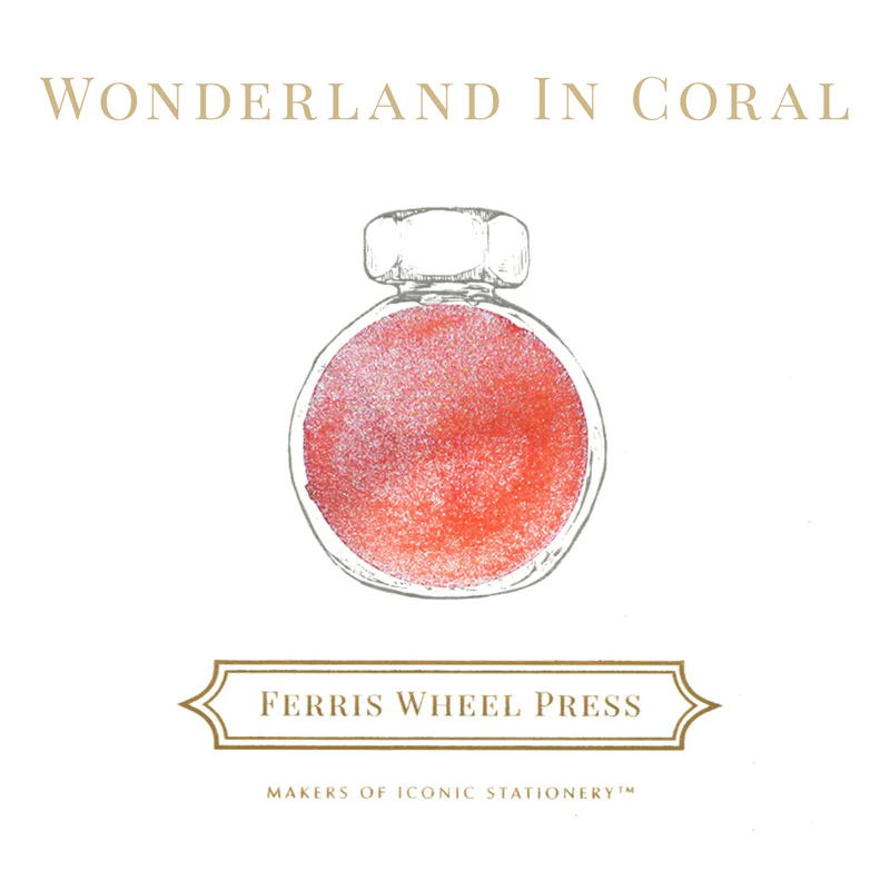 Atrament Ferris Wheel Press | Wonderland in Coral 85 ml - Image 2
