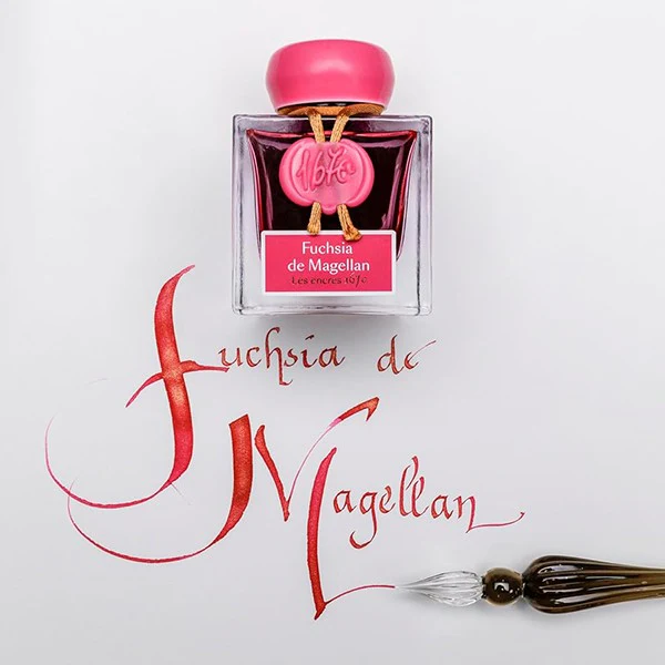 Atrament  J. Herbin 1670 50 ml | Fuschia de Magellan - Image 5