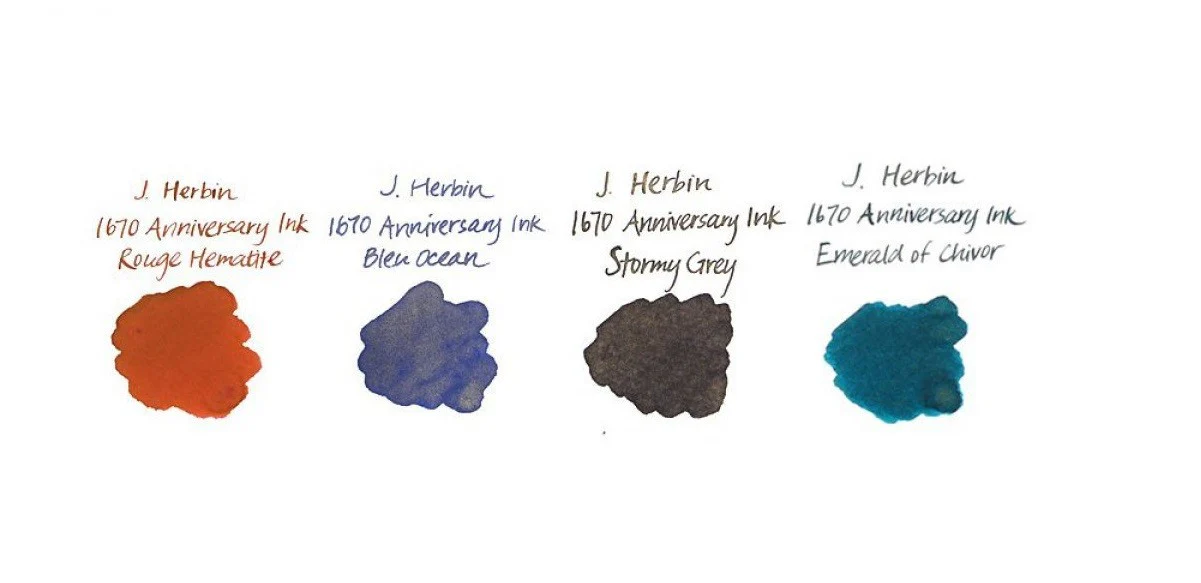 Atrament  J. Herbin  1670 50 ml | Rouge Hematite - Image 2