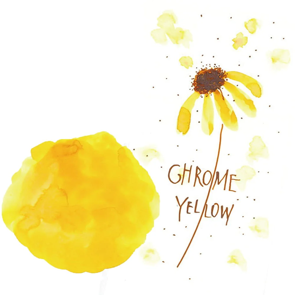 Atrament Kuretake Ink-Cafe Art Nouveau | Chrome Yellow - Image 3