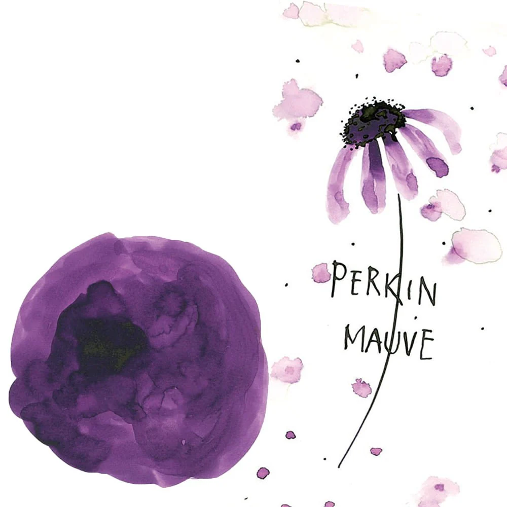 Atrament Kuretake Ink-Cafe Art Nouveau | Perkin Mauve - Image 4