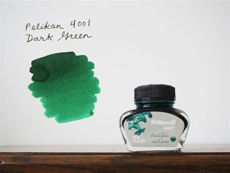 Atrament Pelikan 4001 | Ciemnozielony 30 ml - Image 3
