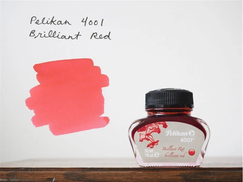 Atrament Pelikan 4001 | Czerwony 30 ml - Image 3